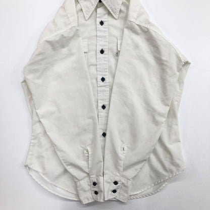 [Used] Levi's | Levi's 70s White Tab Vintage Long Sleeve Shirt White Size: L [Kakogawa Logistics] 