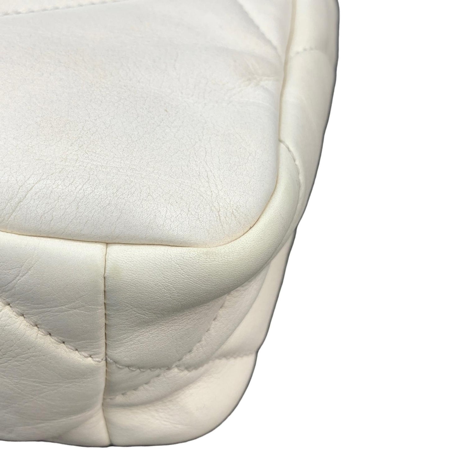 CHANEL | シャネル CHANEL 19 ラムスキン ショルダーバッグ シルバー金具 ショルダーバッグ AS1160 PXPPUE0J ホワイト【瀬戸大橋店】