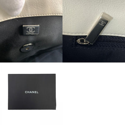 CHANEL | シャネル CHANEL 19 ラムスキン ショルダーバッグ シルバー金具 ショルダーバッグ AS1160 PXPPUE0J ホワイト【瀬戸大橋店】