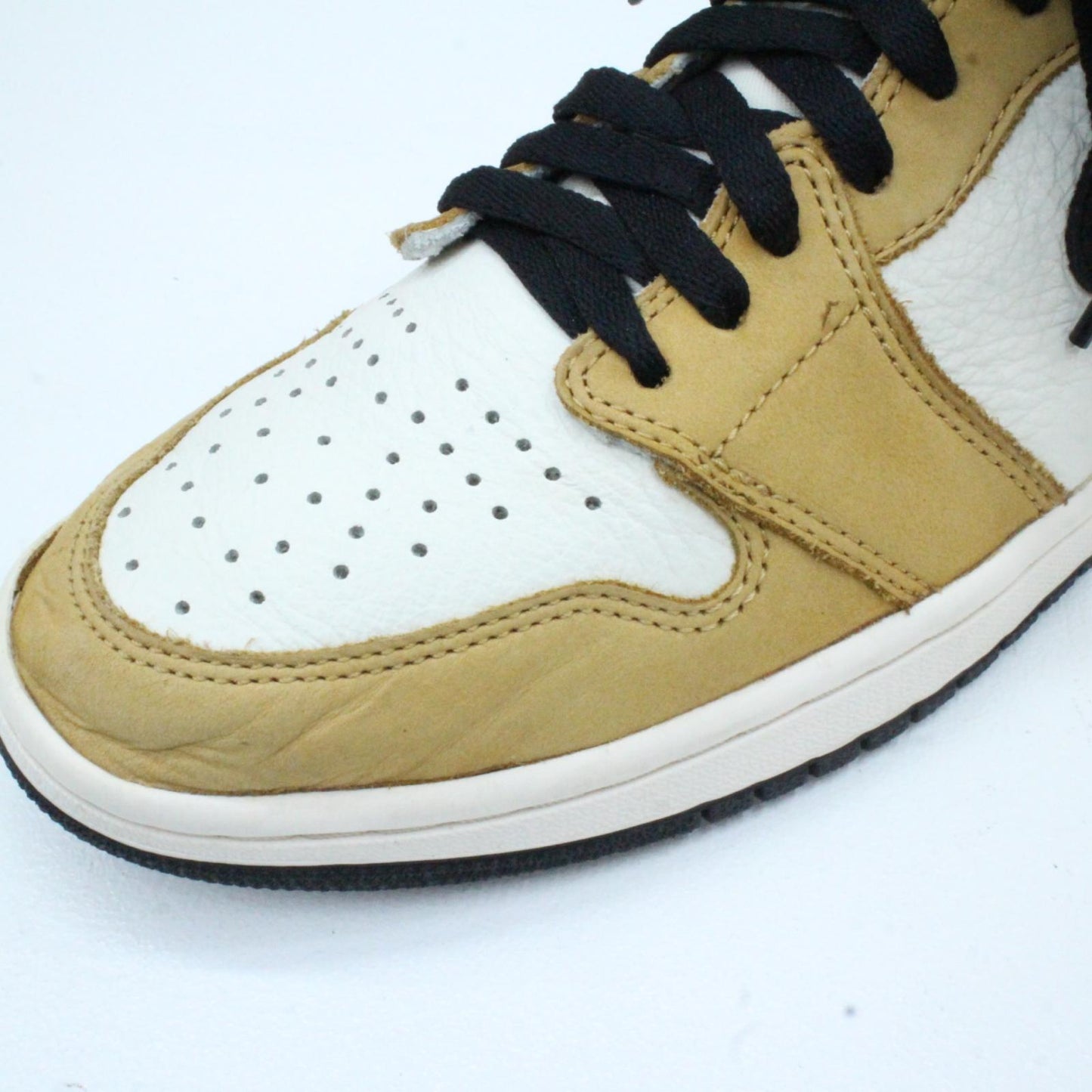 NIKE | ナイキ Air Jordan 1 RETRO High Rookie of The Year スニーカー 555088-700 ベージュ 27cm【瀬戸大橋店】