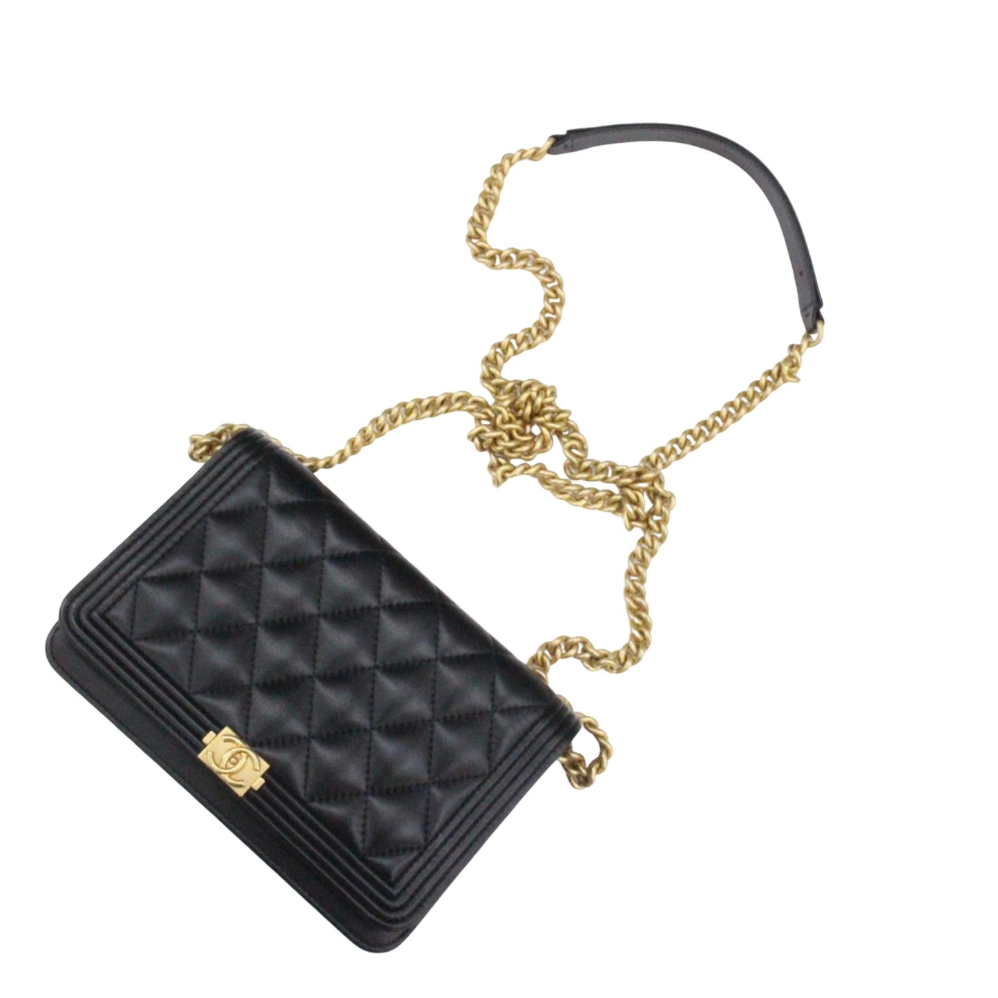 CHANEL | シャネル チェーンショルダー 長財布 AP1117 ブラック【瀬戸大橋店】