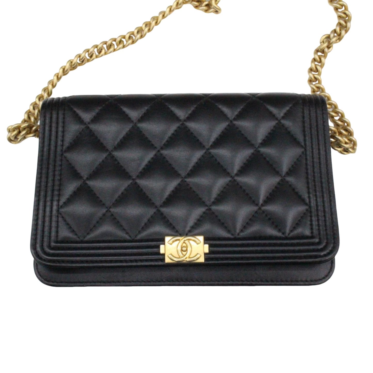 CHANEL | シャネル チェーンショルダー 長財布 AP1117 ブラック【瀬戸大橋店】