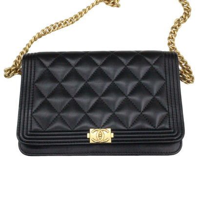 CHANEL | シャネル チェーンショルダー 長財布 AP1117 ブラック【瀬戸大橋店】