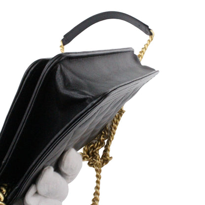 CHANEL | シャネル チェーンショルダー 長財布 AP1117 ブラック【瀬戸大橋店】
