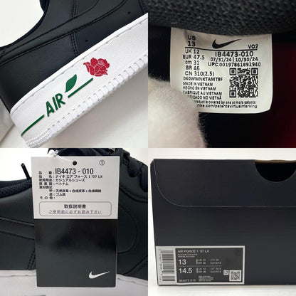 [Used] NIKE | Nike Air Force 1 Low Rose Black Sneakers IB4473-010 Black 31cm [Kakogawa Logistics] 