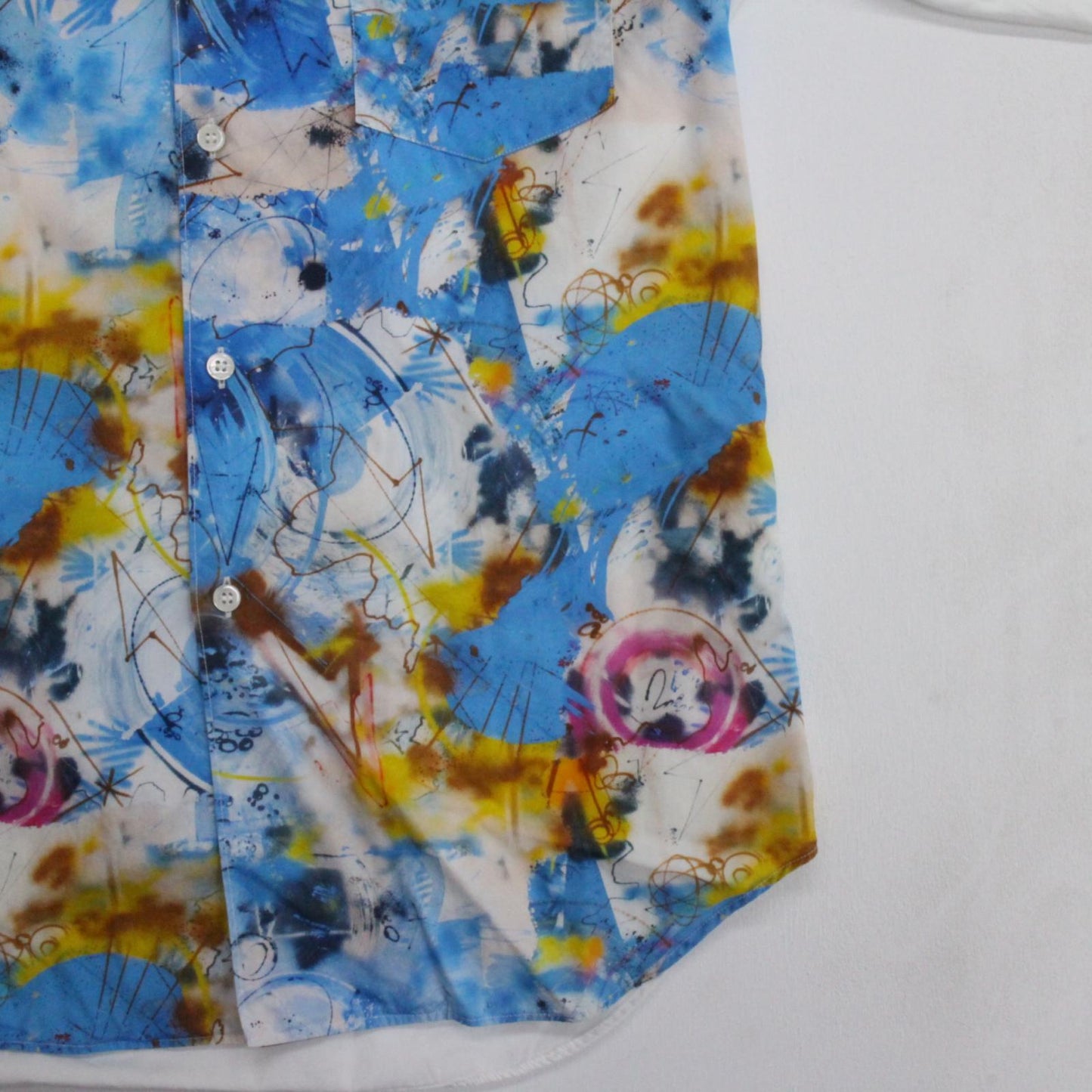 【中古】COMME des GARCONS SHIRT | コムデギャルソンシャツ FUTURA2000 長袖シャツ W28093 サイズ：S【加古川物流】