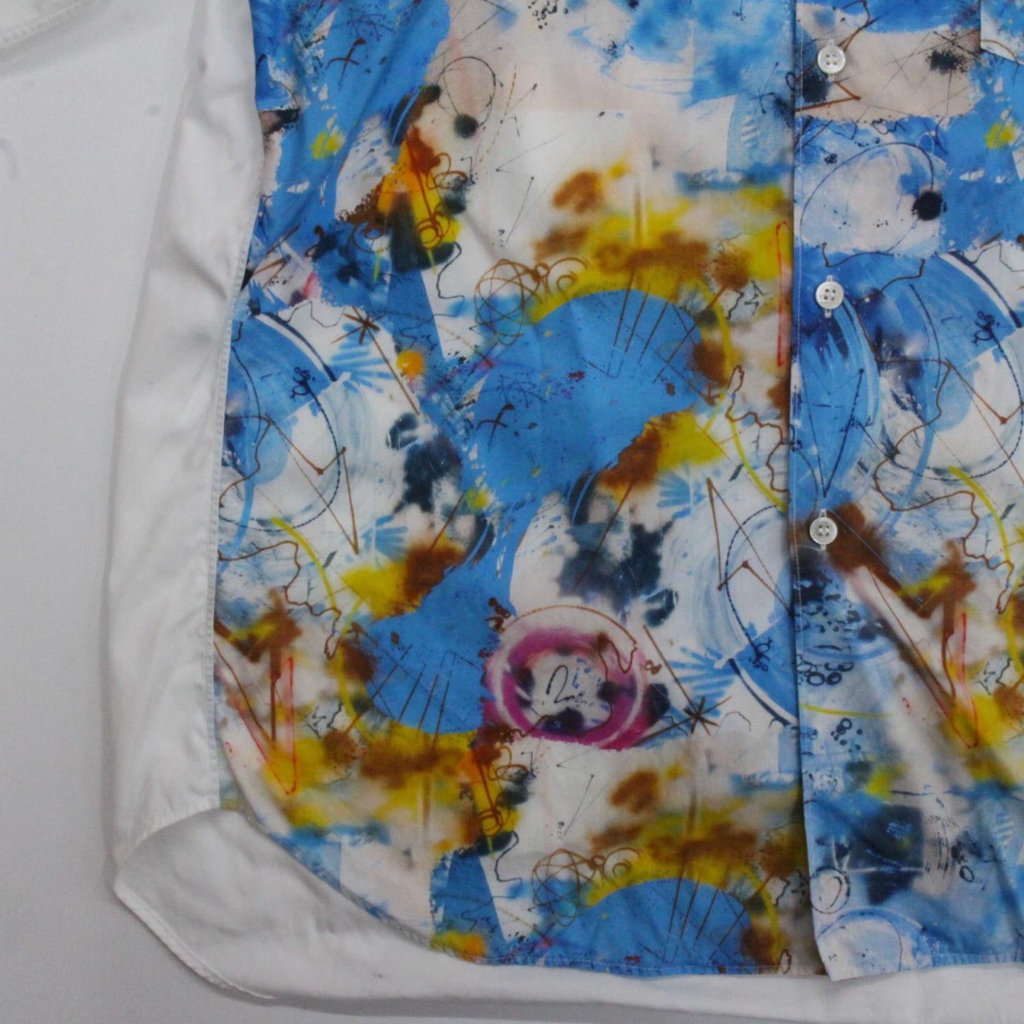 【中古】COMME des GARCONS SHIRT | コムデギャルソンシャツ FUTURA2000 長袖シャツ W28093 サイズ：S【加古川物流】
