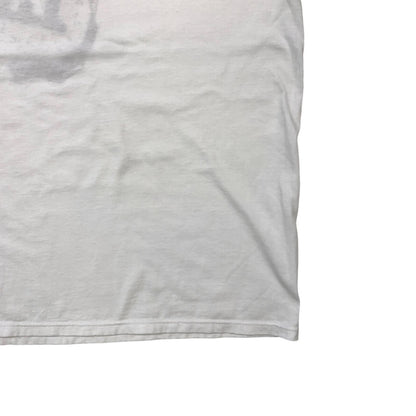 【中古】 JERZEES 90年代 radio 104 WMRQ.modern rock 両面プリント USA製 半袖Ｔシャツ ホワイト サイズ：XL【加古川物流】