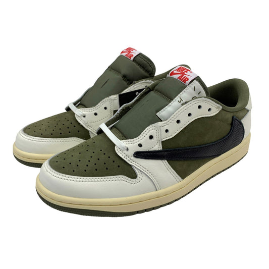 [Used] NIKE | Nike Travis Scott x Air Jordan 1 Low OG SP Reverse Olive Sneakers DM7866-200 Olive 26cm [Kakogawa Logistics] 