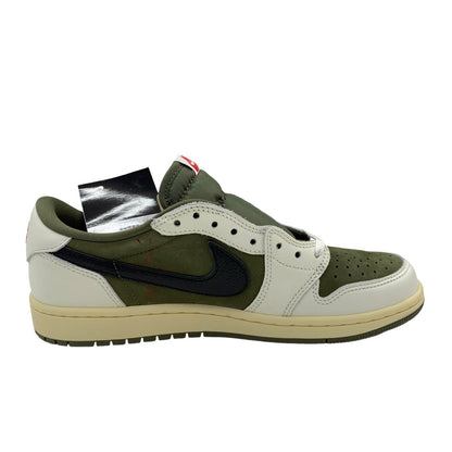 [Used] NIKE | Nike Travis Scott x Air Jordan 1 Low OG SP Reverse Olive Sneakers DM7866-200 Olive 26cm [Kakogawa Logistics] 