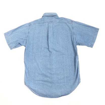 【中古】Levi's | リーバイス ～90年代 DENIM SHIRTS デニムシャツ 半袖シャツ ブルー サイズ：S【加古川物流】