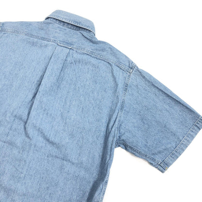 【中古】Levi's | リーバイス ～90年代 DENIM SHIRTS デニムシャツ 半袖シャツ ブルー サイズ：S【加古川物流】