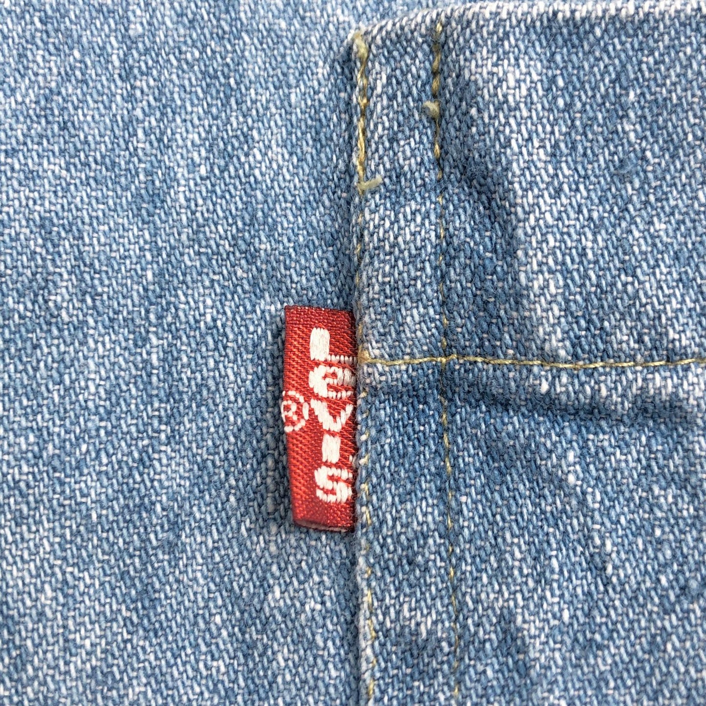 【中古】Levi's | リーバイス ～90年代 DENIM SHIRTS デニムシャツ 半袖シャツ ブルー サイズ：S【加古川物流】