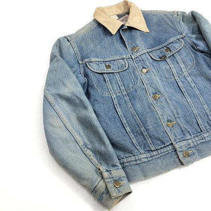 [Used] Lee | 80s STORM RIDER Storm Rider Print Tag Made in USA Denim Blue [Kakogawa Logistics] 