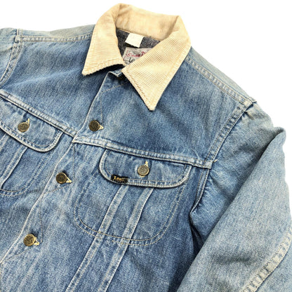 [Used] Lee | 80s STORM RIDER Storm Rider Print Tag Made in USA Denim Blue [Kakogawa Logistics] 