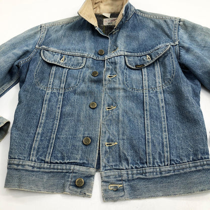 [Used] Lee | 80s STORM RIDER Storm Rider Print Tag Made in USA Denim Blue [Kakogawa Logistics] 