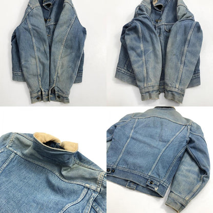 [Used] Lee | 80s STORM RIDER Storm Rider Print Tag Made in USA Denim Blue [Kakogawa Logistics] 