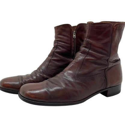 【中古】THE FLOSHEIM SHOE | フローシャイム サイドジップブーツ 30217 ブラウン【尾張小牧店】