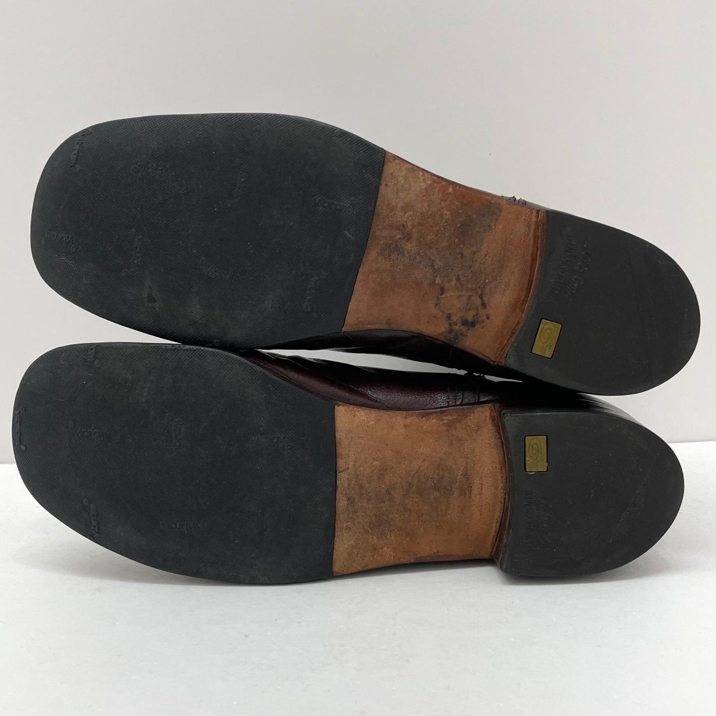 【中古】THE FLOSHEIM SHOE | フローシャイム サイドジップブーツ 30217 ブラウン【尾張小牧店】