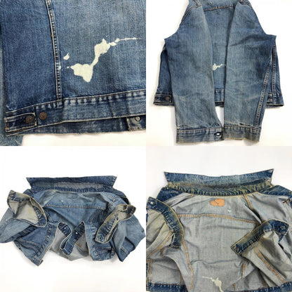 【中古】Levi's | リーバイス 70505 4th ビッグE オレンジステッチ ボタン裏521 デニム インディゴ【加古川物流】