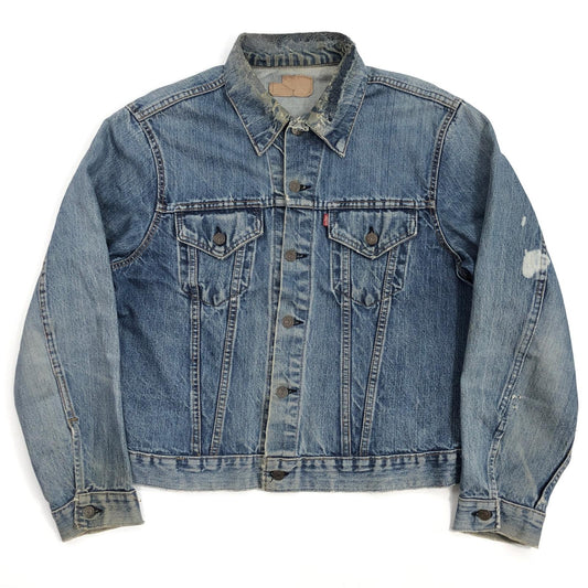 【中古】Levi's | リーバイス 70505 4th ビッグE オレンジステッチ ボタン裏521 デニム インディゴ【加古川物流】