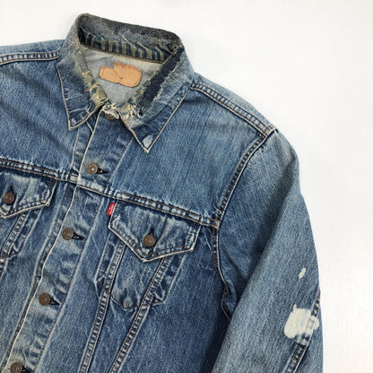 【中古】Levi's | リーバイス 70505 4th ビッグE オレンジステッチ ボタン裏521 デニム インディゴ【加古川物流】