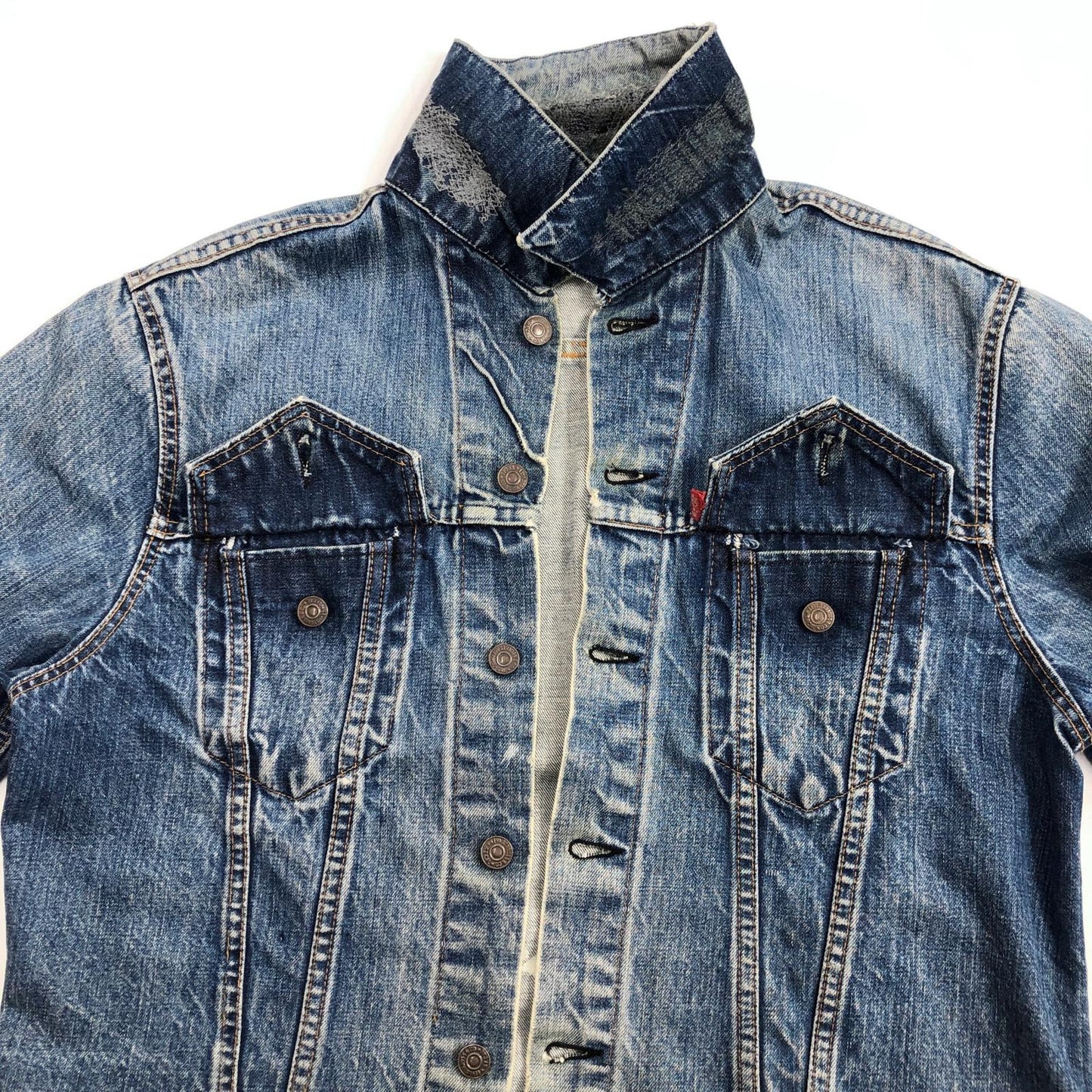 【中古】Levi's | リーバイス 70505 4th ビッグE オレンジステッチ ボタン裏521 デニム インディゴ【加古川物流】