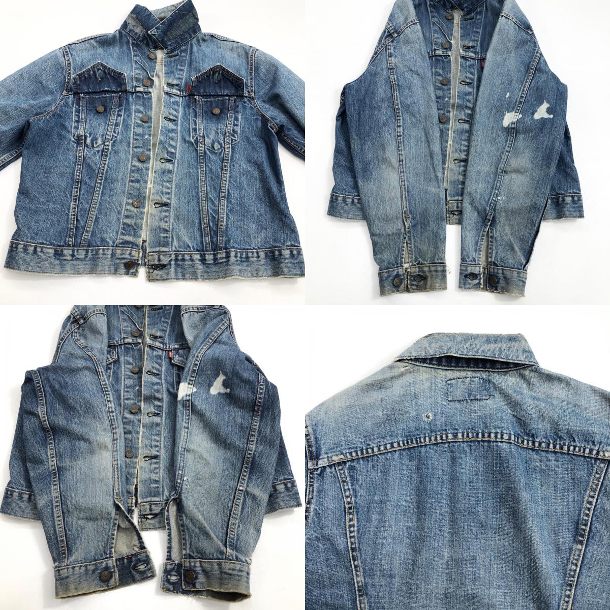 【中古】Levi's | リーバイス 70505 4th ビッグE オレンジステッチ ボタン裏521 デニム インディゴ【加古川物流】