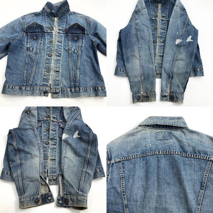 【中古】Levi's | リーバイス 70505 4th ビッグE オレンジステッチ ボタン裏521 デニム インディゴ【加古川物流】