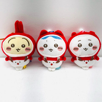 【中古】 ちいかわ その他ホビー オーナメントセット ちいかわ ハチワレ うさぎ エニマイくじ E賞【加古川物流】