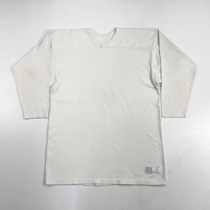 【中古】Russell Athletic | ラッセルアスレチック 90年代 フットボールT 半袖Ｔシャツ ホワイト サイズ：XL【加古川物流】