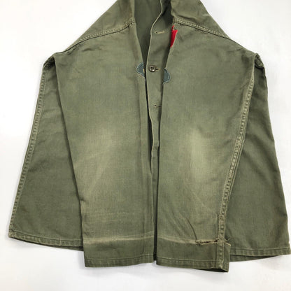 [Used] US ARMY Cotton Sateen, OG 107 3rd US Army Long Sleeve Shirt Olive [Kakogawa Logistics] 