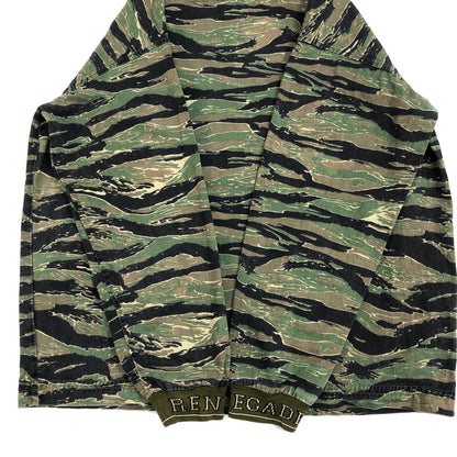 [Used] RENEGADE Tiger camo rib design pullover Other outerwear Camo Size: XL [Kakogawa Logistics] 