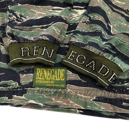 [Used] RENEGADE Tiger camo rib design pullover Other outerwear Camo Size: XL [Kakogawa Logistics] 