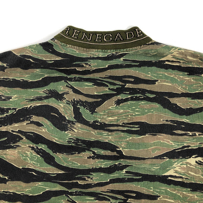 [Used] RENEGADE Tiger camo rib design pullover Other outerwear Camo Size: XL [Kakogawa Logistics] 