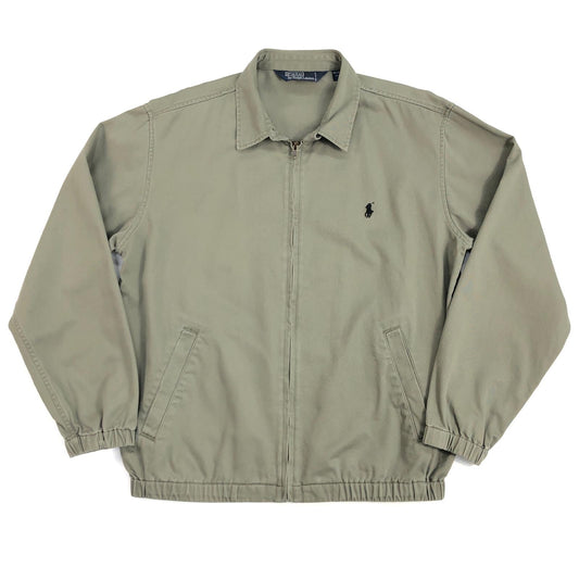 【中古】RALPH LAUREN | ラルフローレン スイングトップ カーキ【加古川物流】