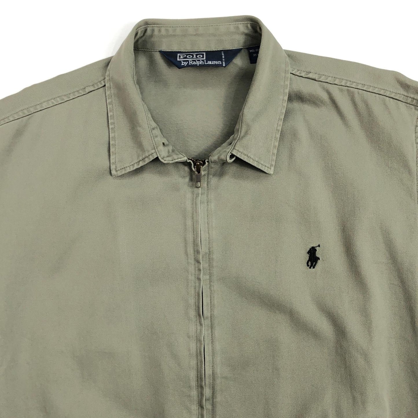 【中古】RALPH LAUREN | ラルフローレン スイングトップ カーキ【加古川物流】