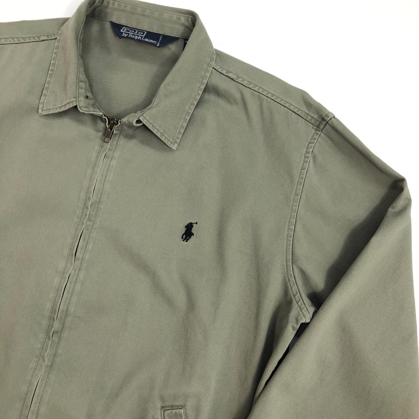 【中古】RALPH LAUREN | ラルフローレン スイングトップ カーキ【加古川物流】