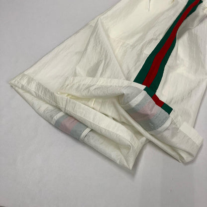 GUCCI | グッチ Technical nylon shorts ショートパンツ 678653 ホワイト サイズ：XXS【イオン広店】