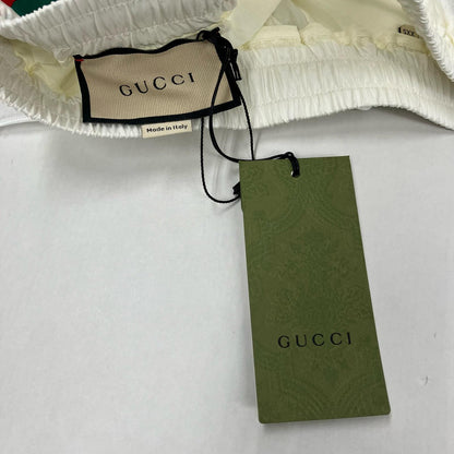 GUCCI | グッチ Technical nylon shorts ショートパンツ 678653 ホワイト サイズ：XXS【イオン広店】