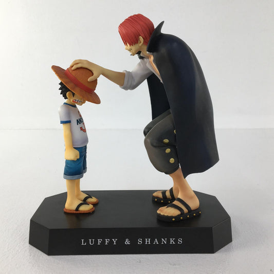 【中古】 ワンピース フィギュア ルフィ＆シャンクス 一番くじ A賞【フィギュア】【加古川物流】