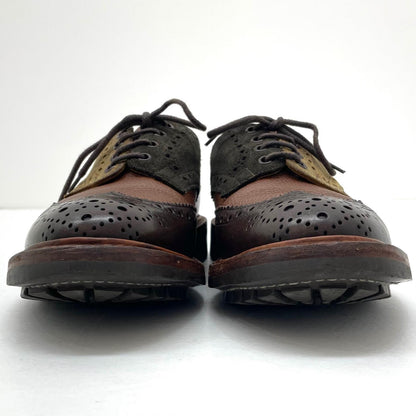 【中古】Tricker's | トリッカーズ BOURTON メダリオンシューズ レザーシューズ ブラウン【尾張小牧店】