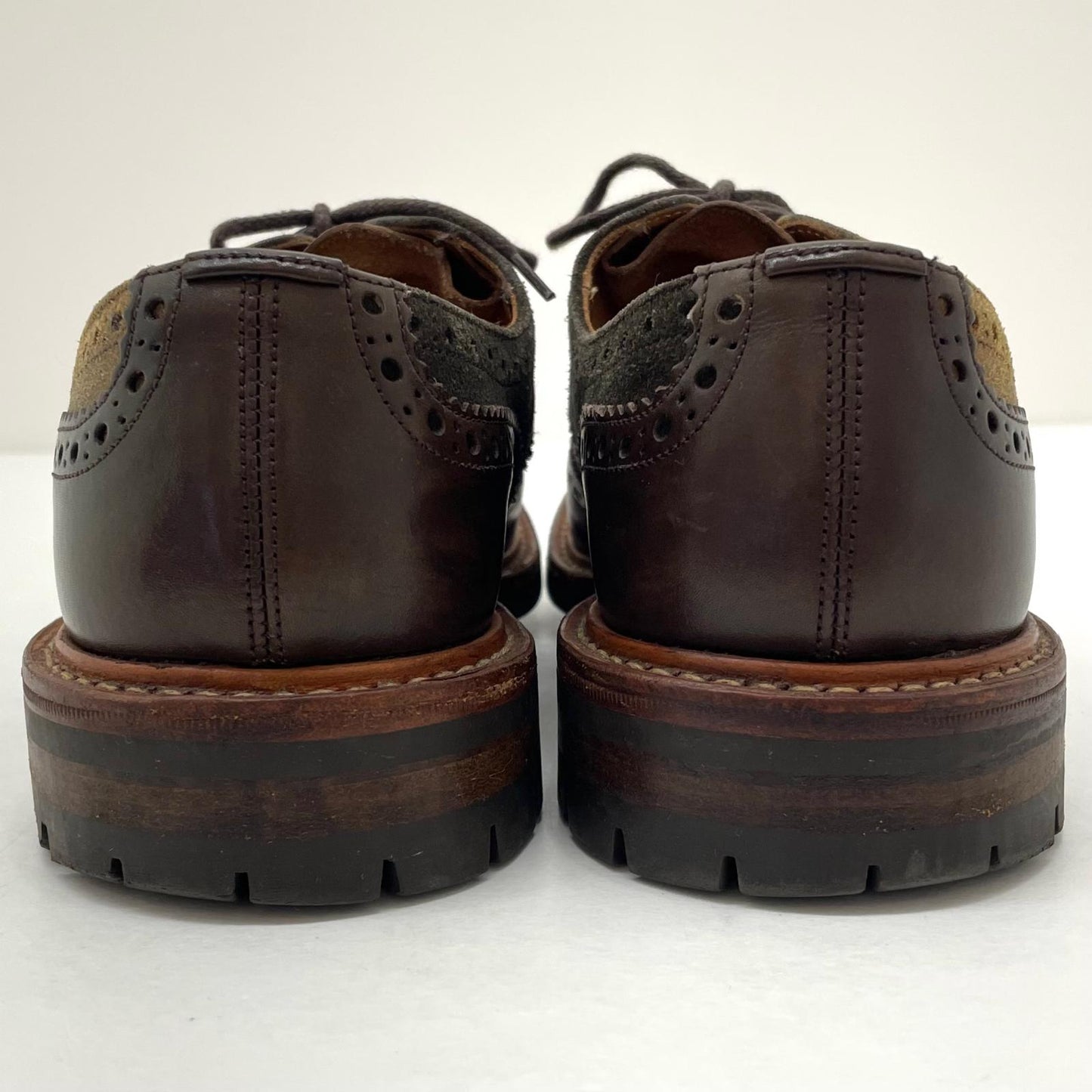 【中古】Tricker's | トリッカーズ BOURTON メダリオンシューズ レザーシューズ ブラウン【尾張小牧店】