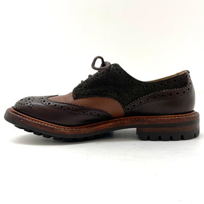 【中古】Tricker's | トリッカーズ BOURTON メダリオンシューズ レザーシューズ ブラウン【尾張小牧店】