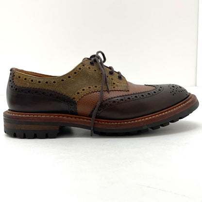 【中古】Tricker's | トリッカーズ BOURTON メダリオンシューズ レザーシューズ ブラウン【尾張小牧店】