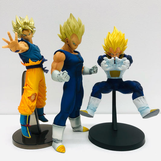 【中古】 ドラゴンボール フィギュア フリーザ編悟空 ブウ編ベジータ 3体セット【フィギュア】【加古川物流】