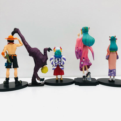 【中古】 ワンピース フィギュア 幼少期ヤマト サンジ エース ほか 5体セット【フィギュア】【加古川物流】