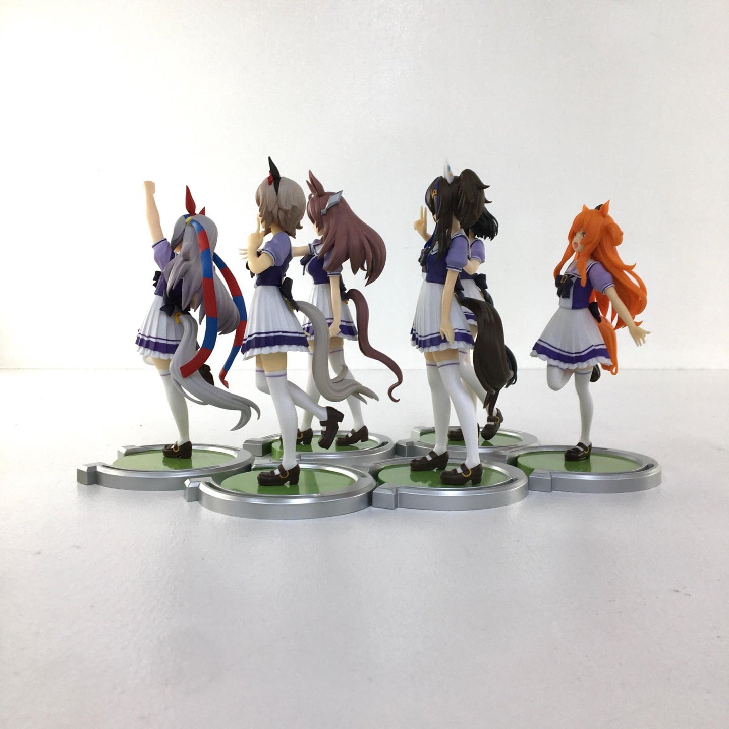 【中古】 ウマ娘 フィギュア ミホノブルボン カレンチャン ダイ ６体セット【フィギュア】【加古川物流】