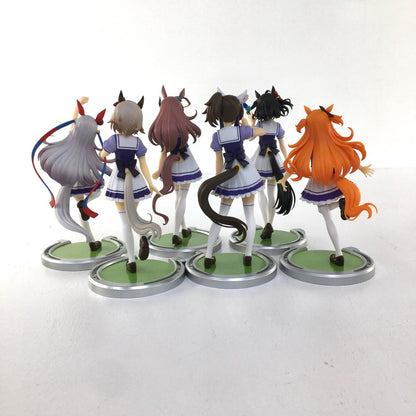 【中古】 ウマ娘 フィギュア ミホノブルボン カレンチャン ダイ ６体セット【フィギュア】【加古川物流】