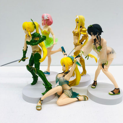 【中古】 ソードアートオンライン フィギュア リーファ鎧 ほか ５体セット【フィギュア】【加古川物流】